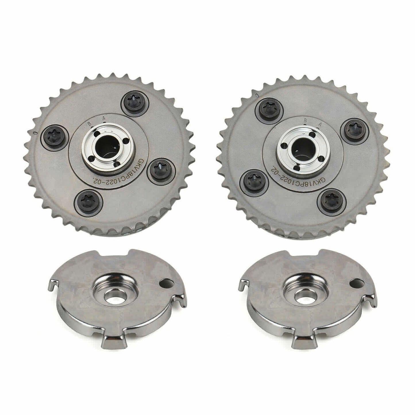 Pair 11367583207 Camshaft Adjuster VVT Gears for BMW 135i 328i 525i N55 N52 N54