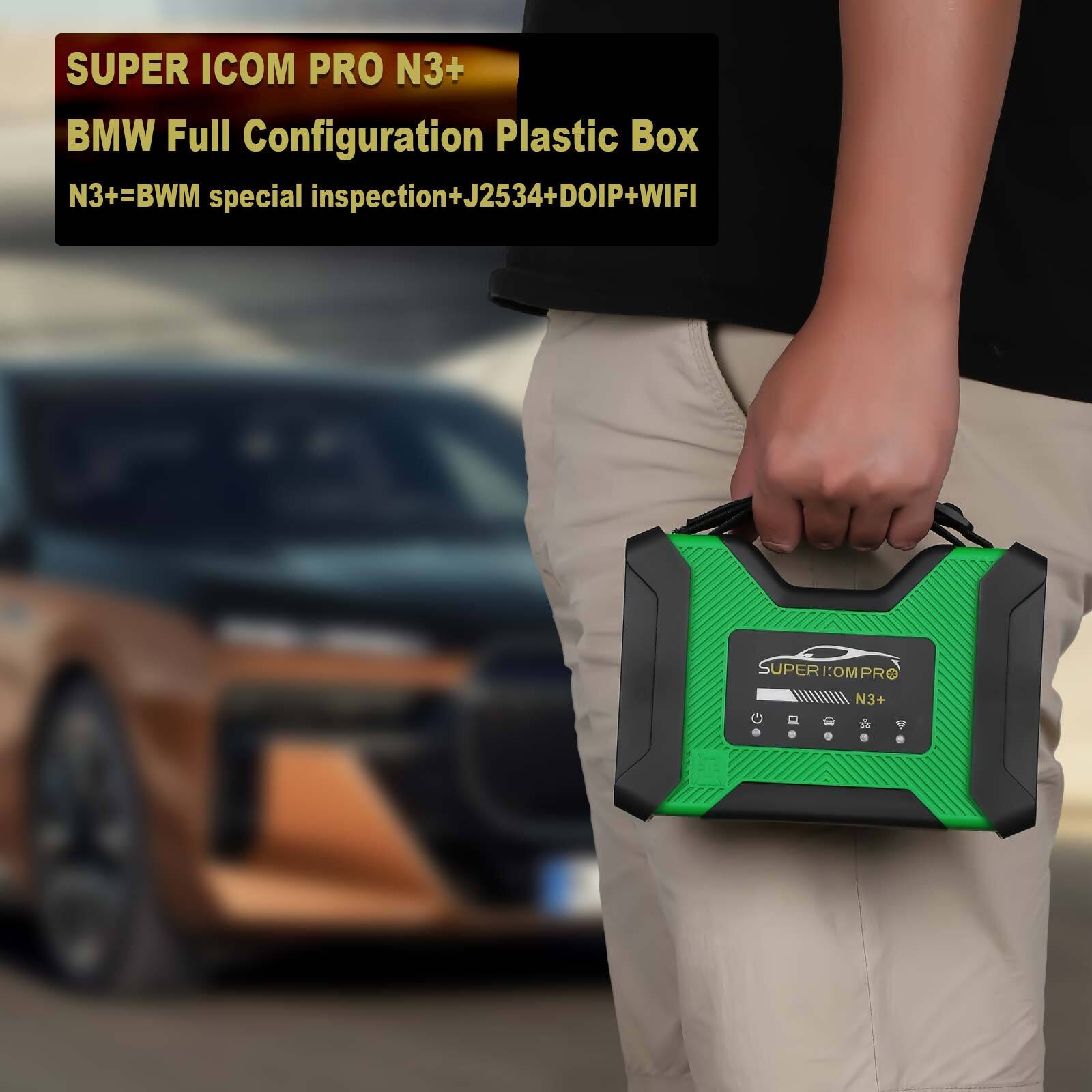 Super I-COM PRO N3+ for BMW Configuration Special inspection J2534/DOIP Device