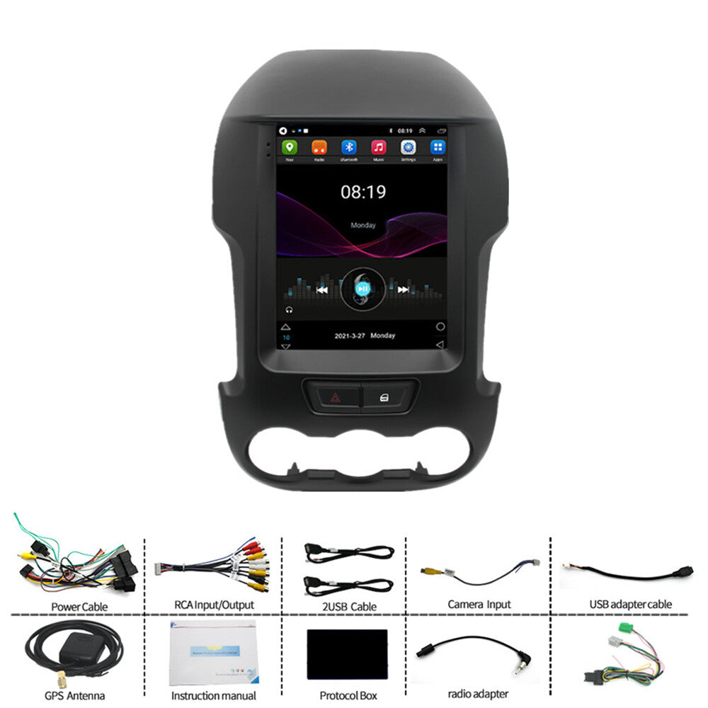 9.7 Vertical For 2011-2015 for Ford Ranger Android Head Unit Stereo Radio GPS Navi