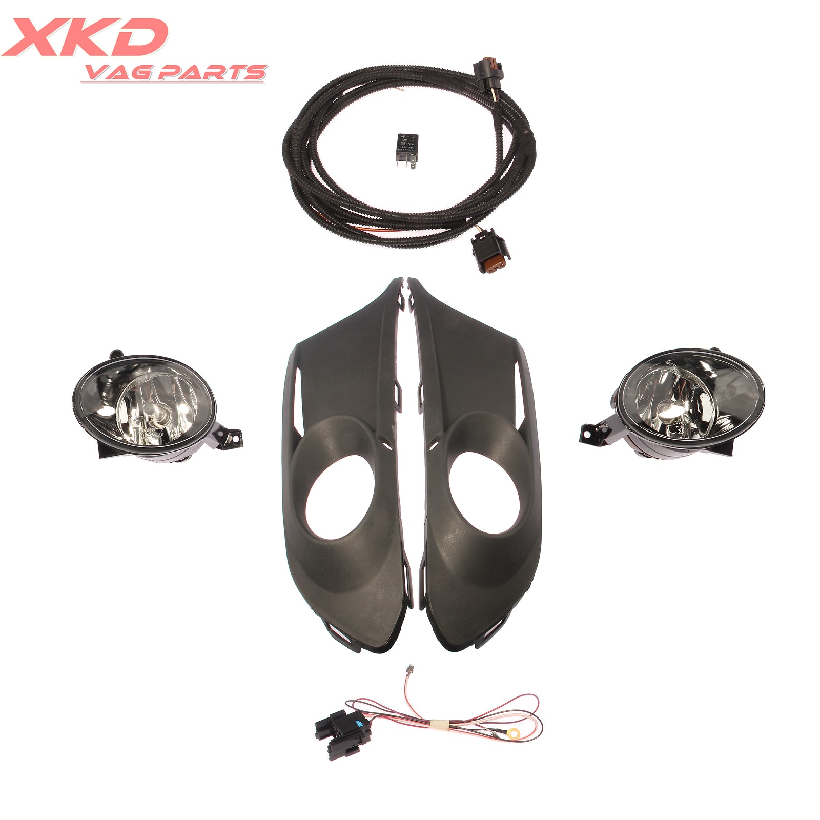 Fog light and dual grille complete kit for Volkswagen for Jetta MK6 5K0941699