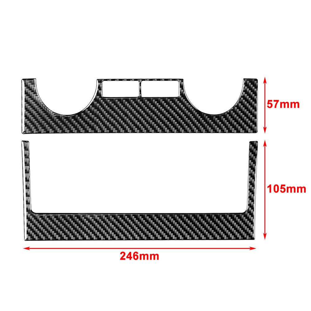 2 Pcs Conditioner Switch Panel Cover Trim for Toyota Tundra 2014-2021