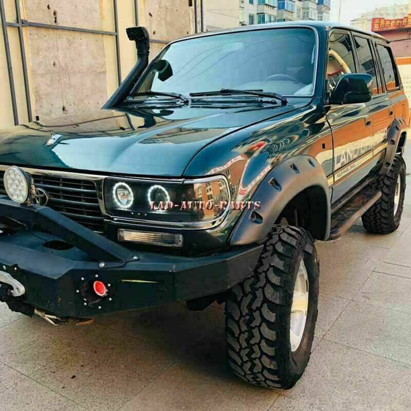 for Toyota for Land Cruiser LC/FJ80 1991-97 Fender Flares Wheel Arches Wide body kit
