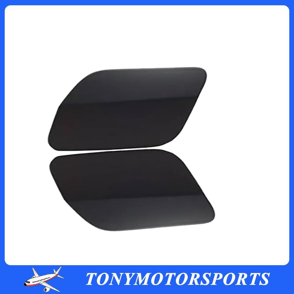 2PCS For 520d 520i 525d Headlight Washer Nozzle Cover Unpainted Left Right