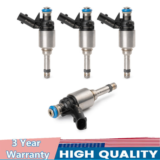 4-pack fuel injectors suitable for 2016-2018 for Kia Sorento and 2015-2017 for Hyundai Sonata 2.4L.