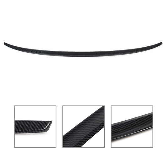 Car Roof Spoiler Wing Rear Trunk Spoiler Fit for AUDI A3 2014-2019 Carbon Fiber