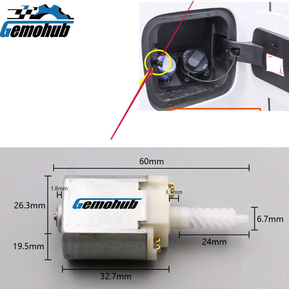 Fuel Filler Cap Actuator Motor For 2009-2020 for Nissan 370Z,03-08 for Nissan 350Z 3.5L