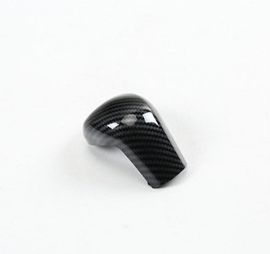 For 2019 for Toyota for Corolla Hatchback Carbon Fiber Style Gear Shift Knob Cover Trim