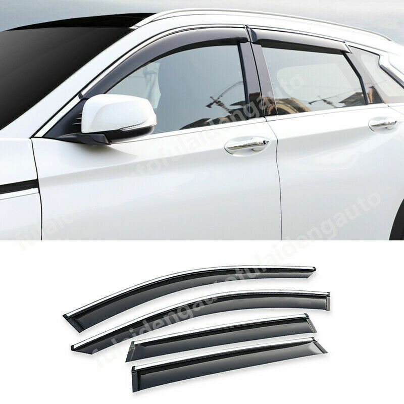 for Infiniti QX50 2019-2024 Window Wind Visors Sun Rain Guard Vent Deflectors