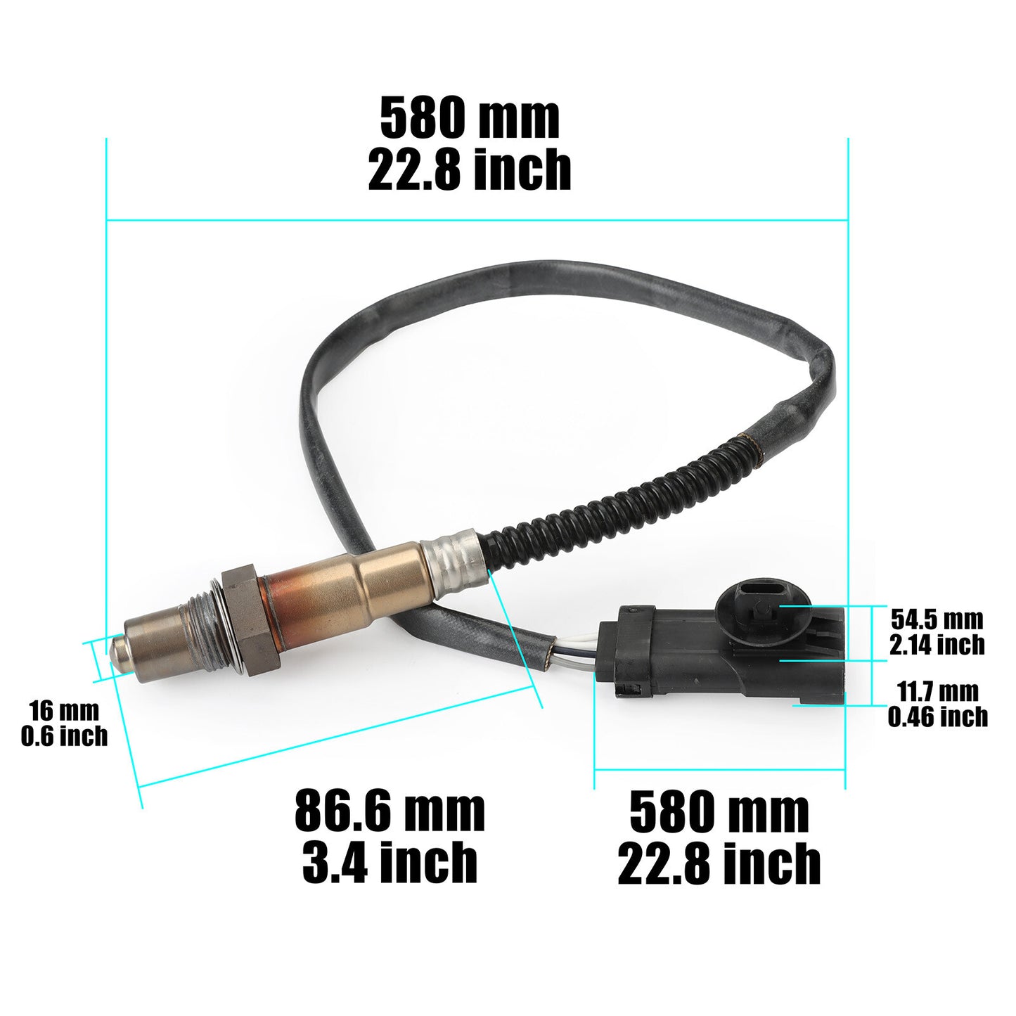 New Downstream Oxygen Sensor 234-4359 Fits For 2007-2009 for Honda CR-V 2.4L L4