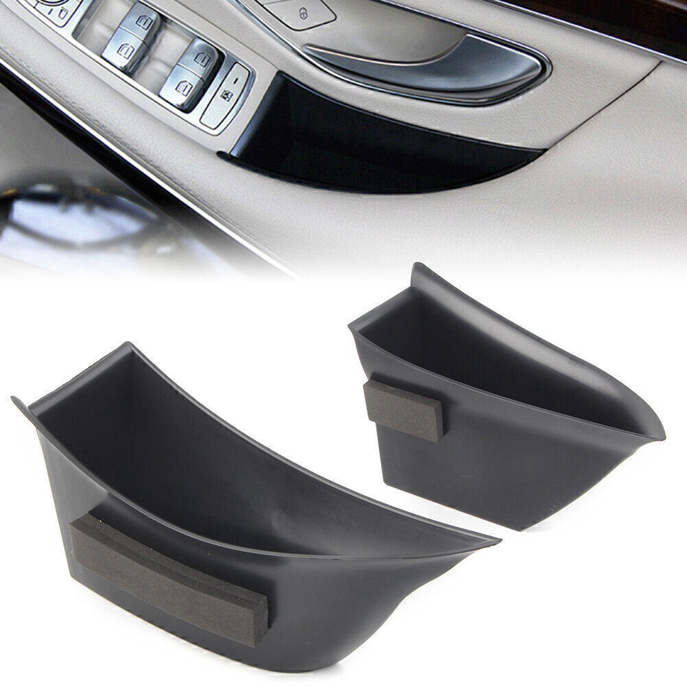 Car Front Door Handle Armrest Storage Box for Mercedes-Benz S Class W222 14-17