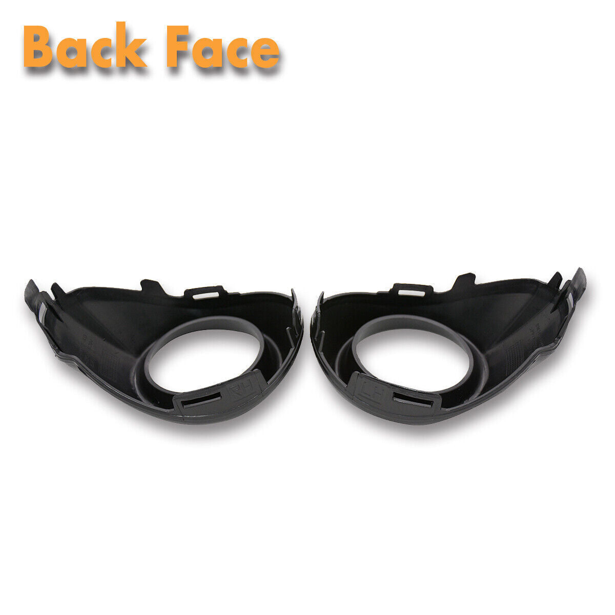 1Pair Skin Line Front Fog Lamp Light Cover bezels for Ford Focus 3 III 2012-2014