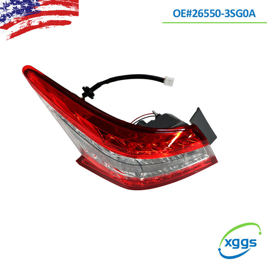 Taillights, taillights, taillights, left outer drive side LH, applicable to 2013, 2014, 2015, 2016 for Nissan Sentra