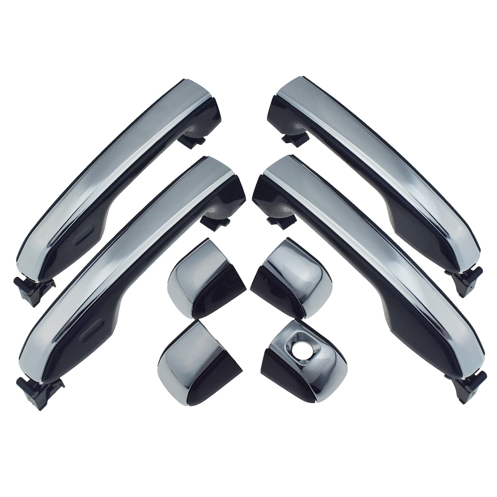 Left Right Front Rear Exterior Door Handle For 2010-2016 for Lexus GX460 Set of 4