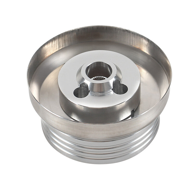 5-hole and 6-hole automotive steering wheel hub adapters, auto polishing hub connector parts,
