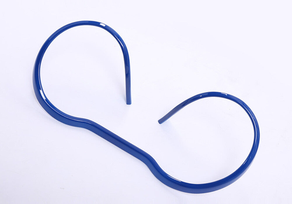 Blue ABS Front Dashboard Strip Trim Fit for Benz C GLC Class W205 X253 2015-2021