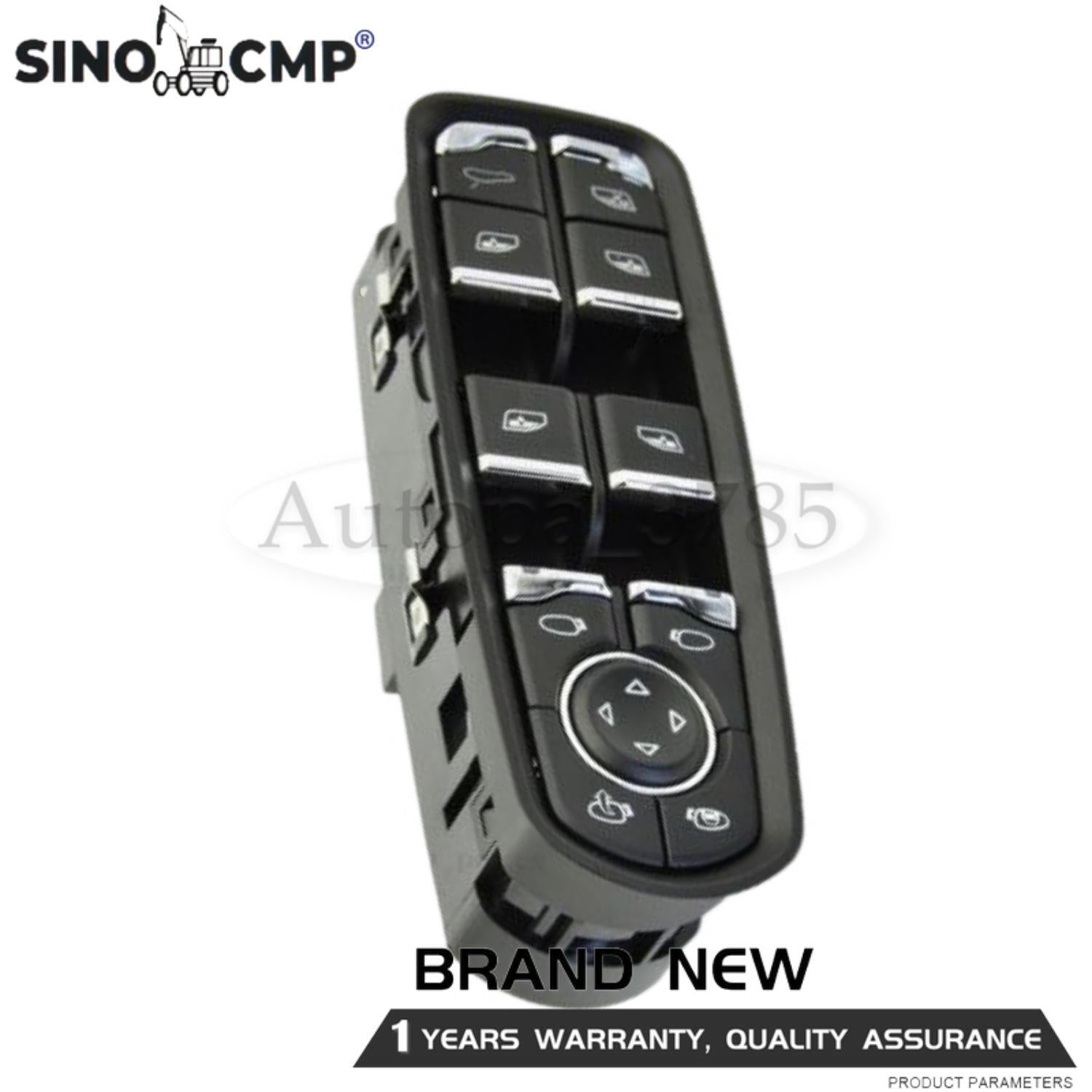 Master Power Window Switch for Porsche for Panamera for Cayenne Macan 7PP959858AEDML NEW