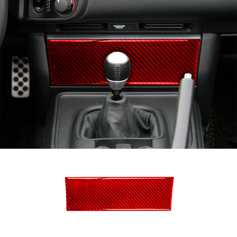 Red Carbon Fiber Interior Cover Trim Fit for Honda S2000 2004-2009