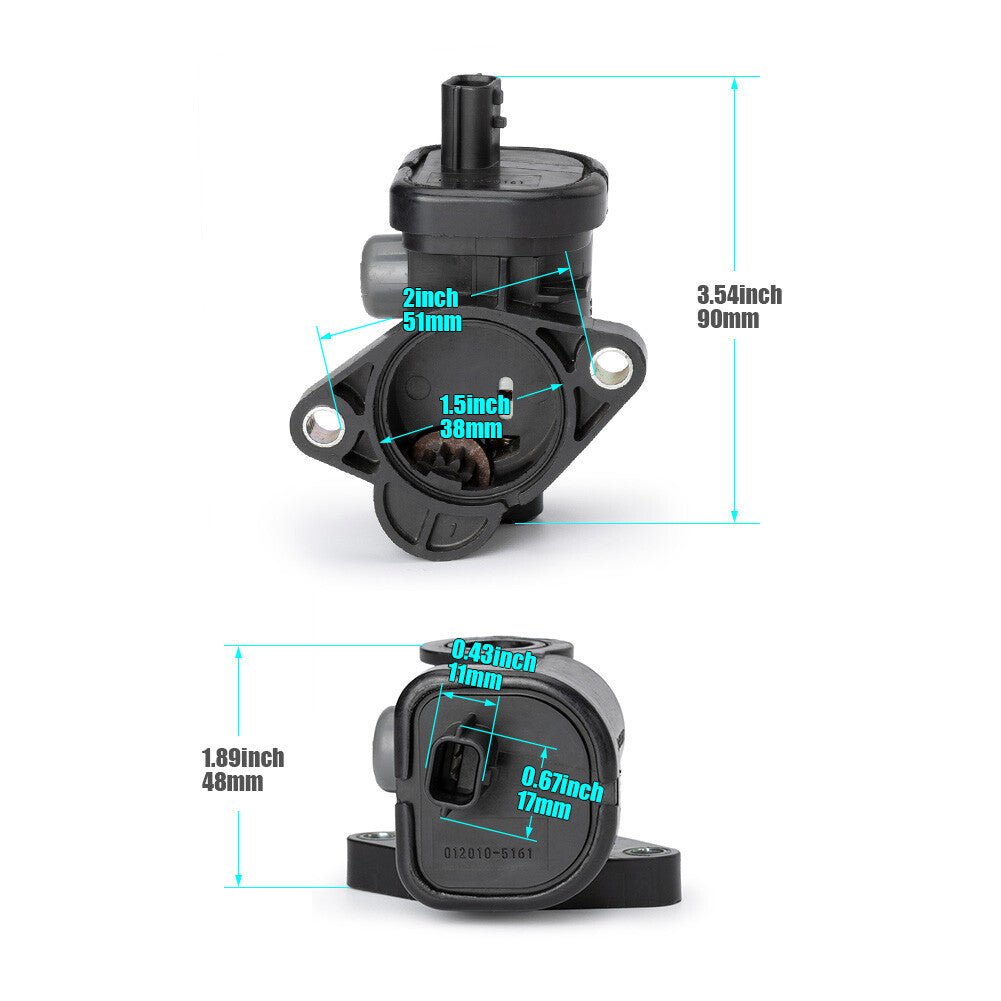 2-piece intake manifold valve set suitable for Nissan Altima 2.5L and 3.5L (2013-2015) 012010-5161
