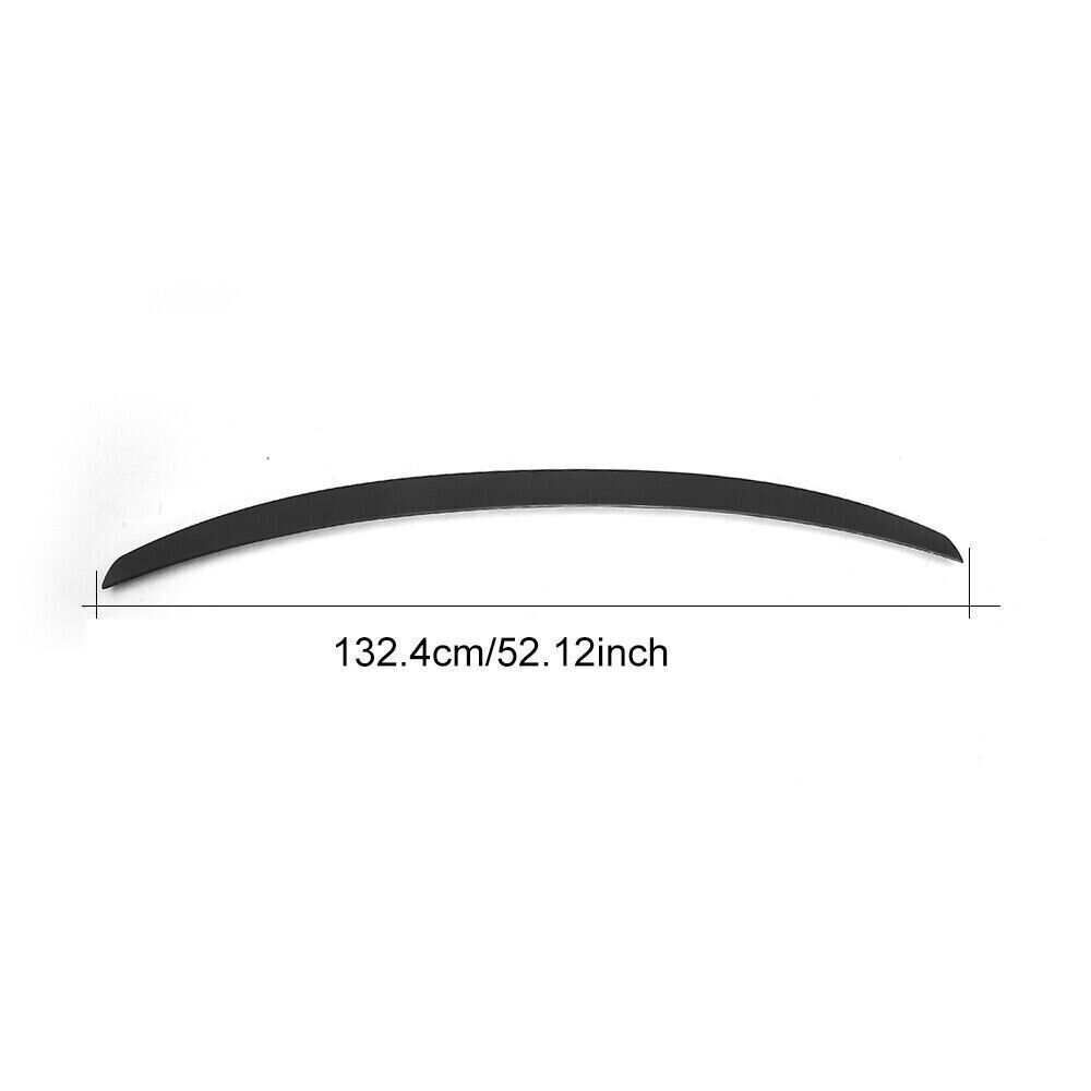 for BMW 7 Series G11 G12 740i 750i 2016-2023 Matte Black Rear Trunk Spoiler Wing