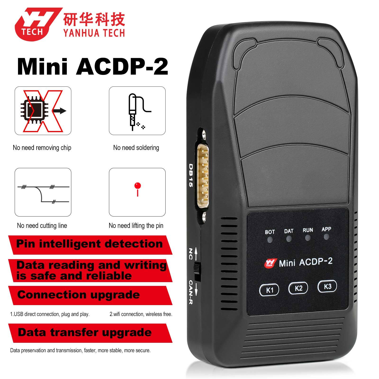 Yanhua for Mini ACDP-2 Master Basic Host Key Prog- for ram E-C-U USB Wireless Connection