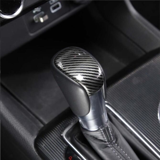 Carbon Fiber Steel Gear Shift Knob Cover Trim Kit for Honda for Civic 11th 2022 2023
