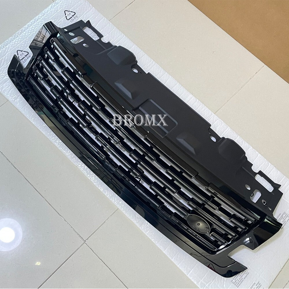 Front Bumper Grill Mesh Grille Fit For LR for Range Rover Vogue L460 202-2024 Black