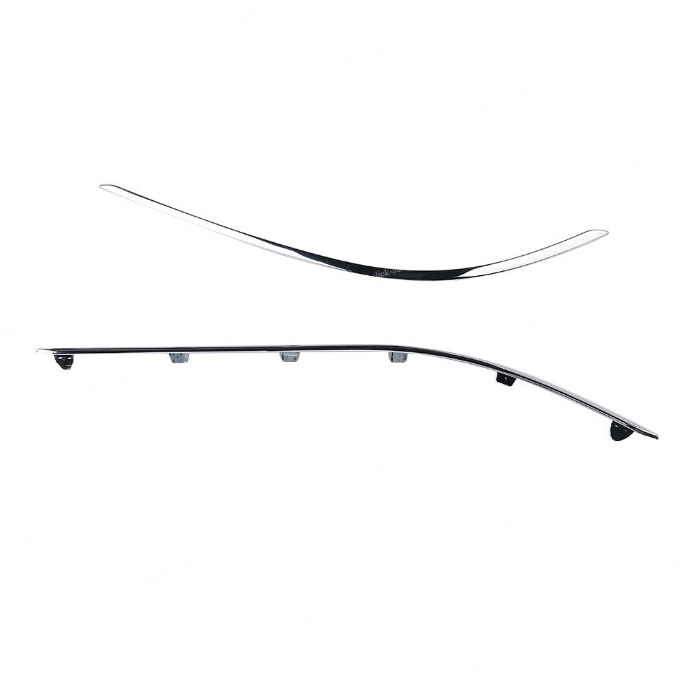 2Pcs Bumper Trim Molding Fit For 2012-2015 for Mercedes-Benz C350 RightLeft