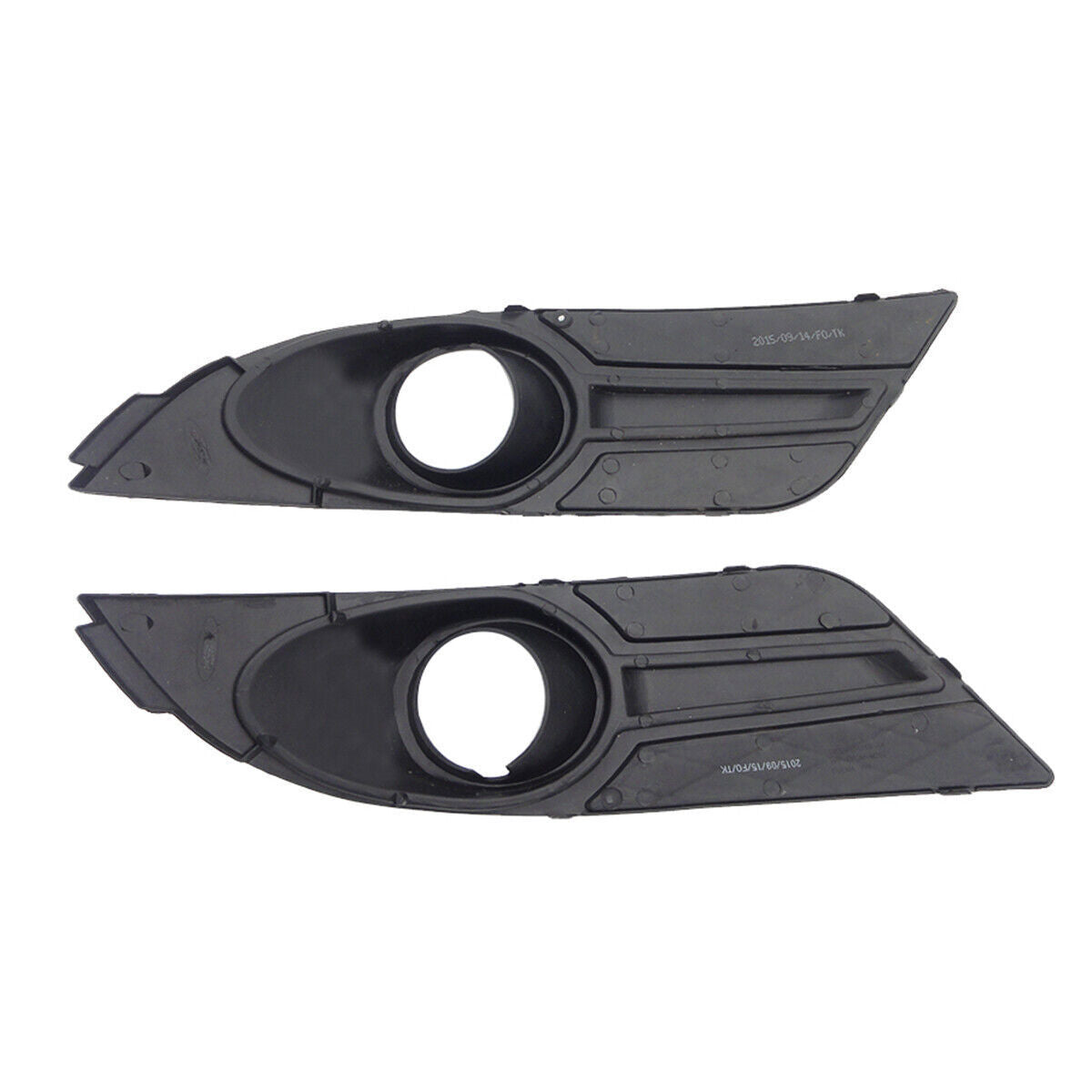 Pair Front Bumper Fog Light Lamp Cover Trim Bezel for Ford Focus 2007-2008 New