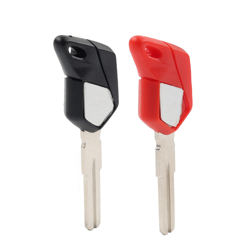 Uncut Blade Blank Keys 2pcs Fit For MV Agusta F4 1000 Brutale 920 990 1090