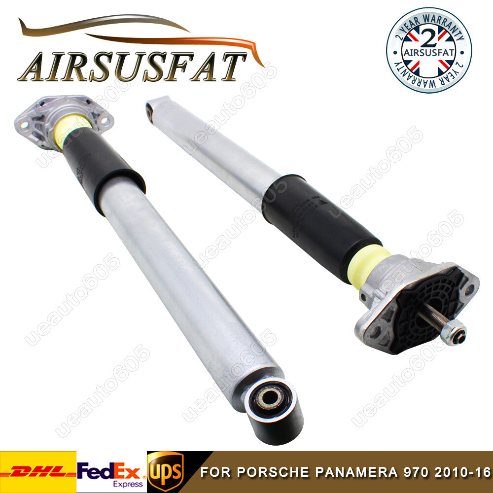 Pair for Porsche for Panamera 970 2010-16 Rear Left Right Air Suspension Shock Strut