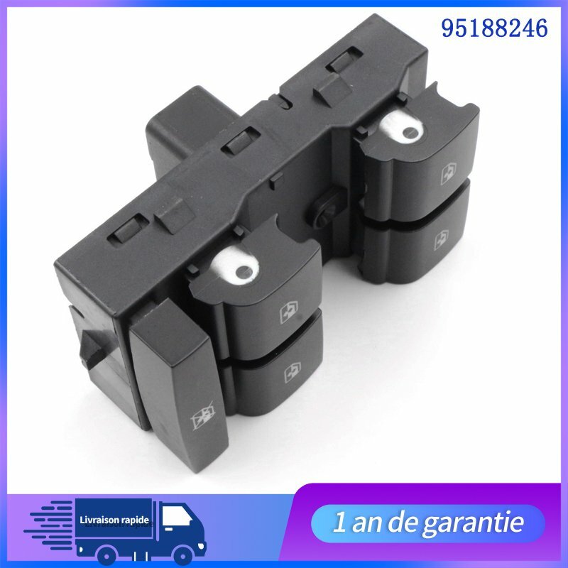 Interrupteur Commande Bouton Leve Vitre Fits for Chevrolet Aveo 2012-2016 =95188246