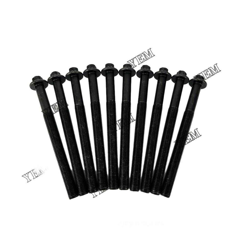 10PCS JCB448T Cylinder Head Screw 320-02711 Fit For JCB Excavator Diesel Engine