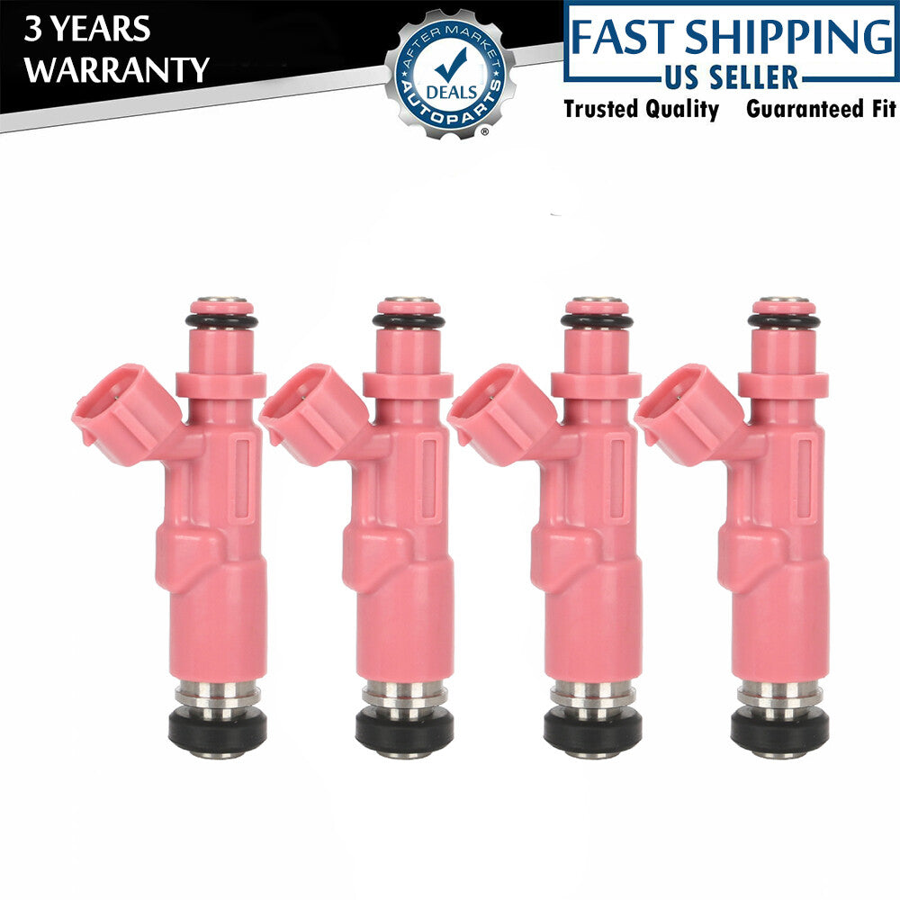 4x Fuel Injectors Fit for Toyota Tacoma 4Runner 2.4L 2.7L 23250-75080 1998-2004