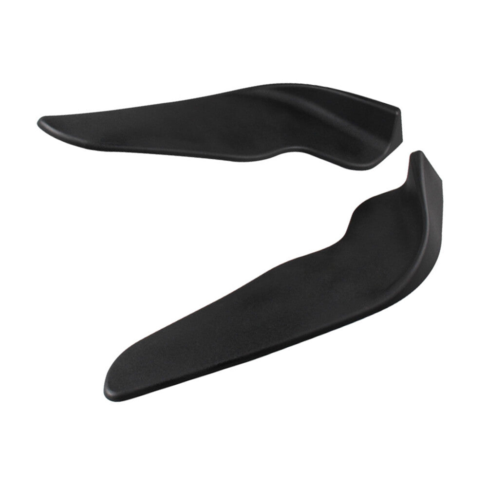 2-piece car anti-collision boiler front shovel decorative anti-scratch wings ABS