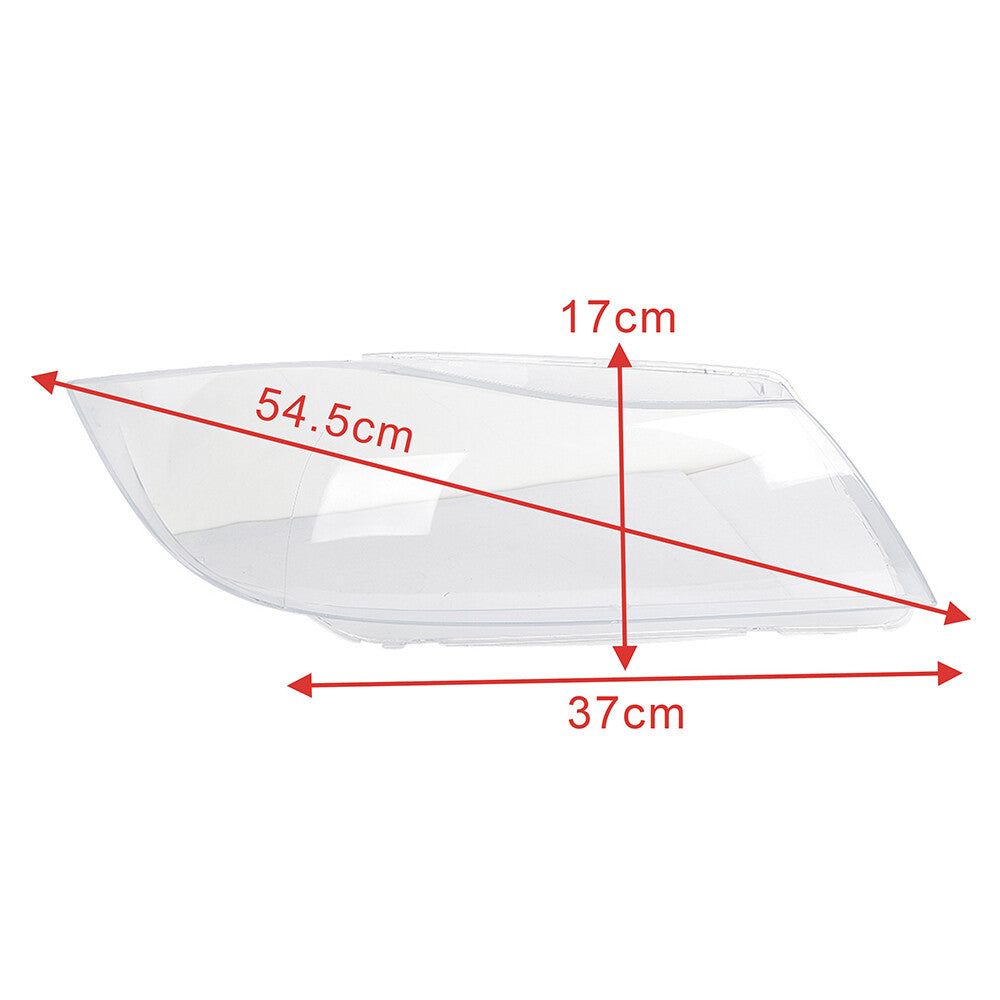 Headlight protector, fog light cover, transparent lens suitable for BMW 3 Series E90 / E91 xenon headlights - 2012