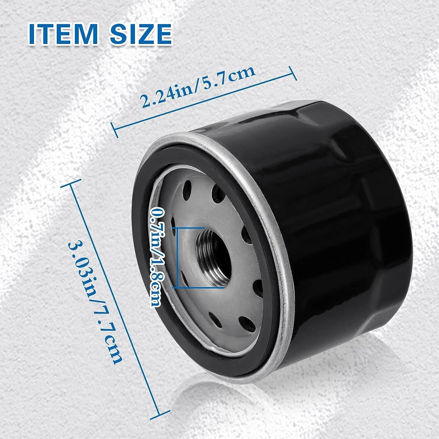 AM125424 Oil Filter for GY20577 Briggs  Stratton 492932S (2 Pack)