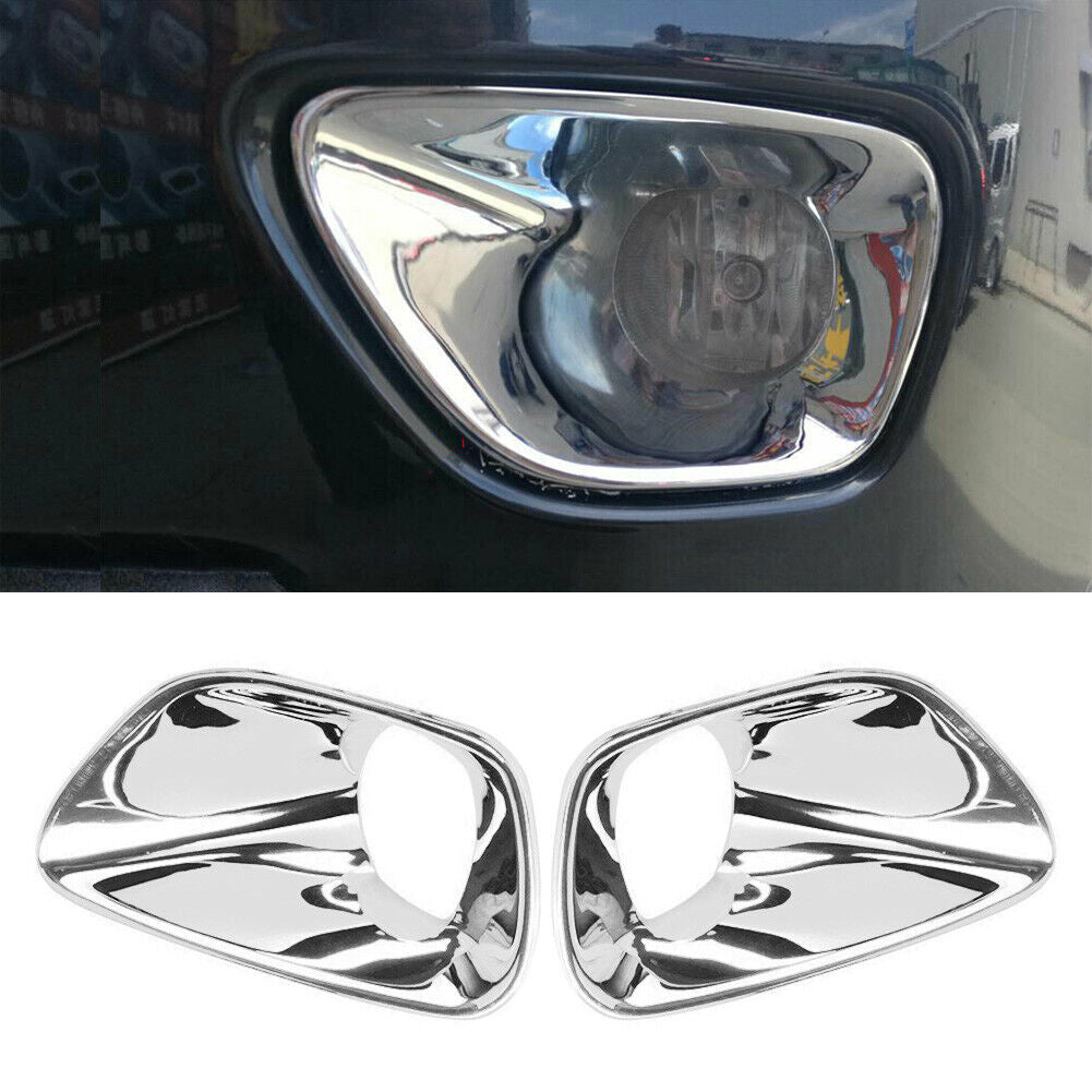 Front Fog Lamp Light Cover Trim for Jeep Grand Cherokee 2011 2012 2013 Chrome US