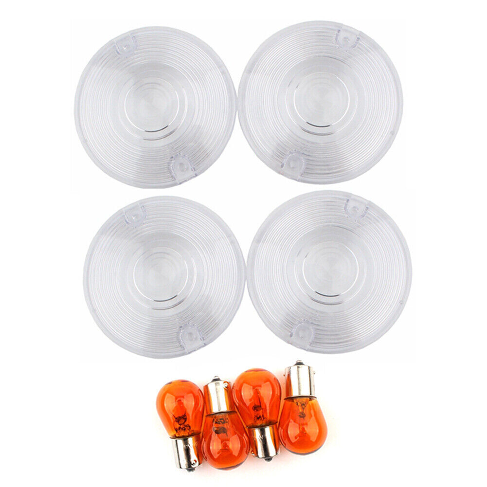 Blinklicht Indikator Bernstein Lampe Klar Linse f¨¹r for Harley Road King 1994¨C2010