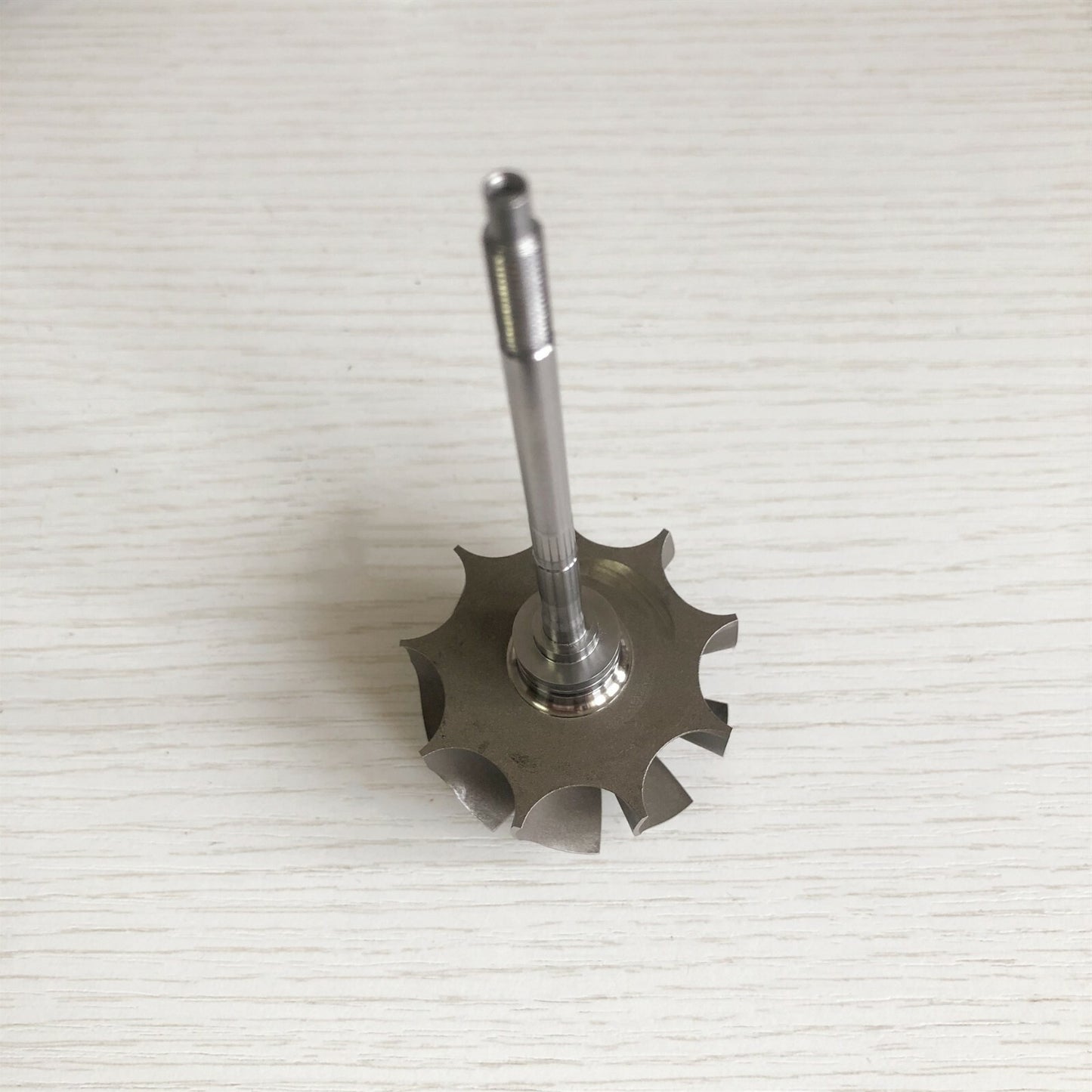 GTB25 49.12/51.38 mm 9-blade ball bearing turbine/turbine shaft and wheel