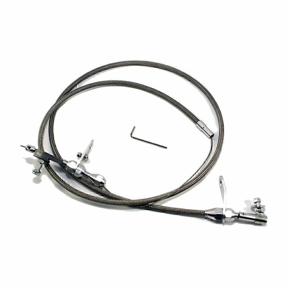 727 Stainless Braided Kickdown Cable Detent Transmission Fits For Chrysle
