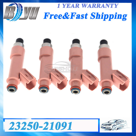 4pcs 23250-21091 Fuel Injector Nozzle Replace for Toyota Prius C 1.5L 2012-2021