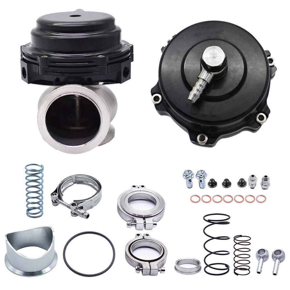 44MM External Wastegate w/ V-Band Flange 50MM BOV Combo Turbo Blow Off Valve