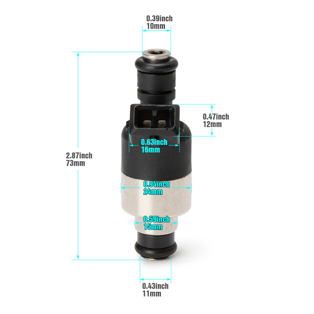 6PCS Fuel Injectors 17089569 5235367 For GM for Buick for Pontiac for Chevy 2.8L 3.1L 3.3L