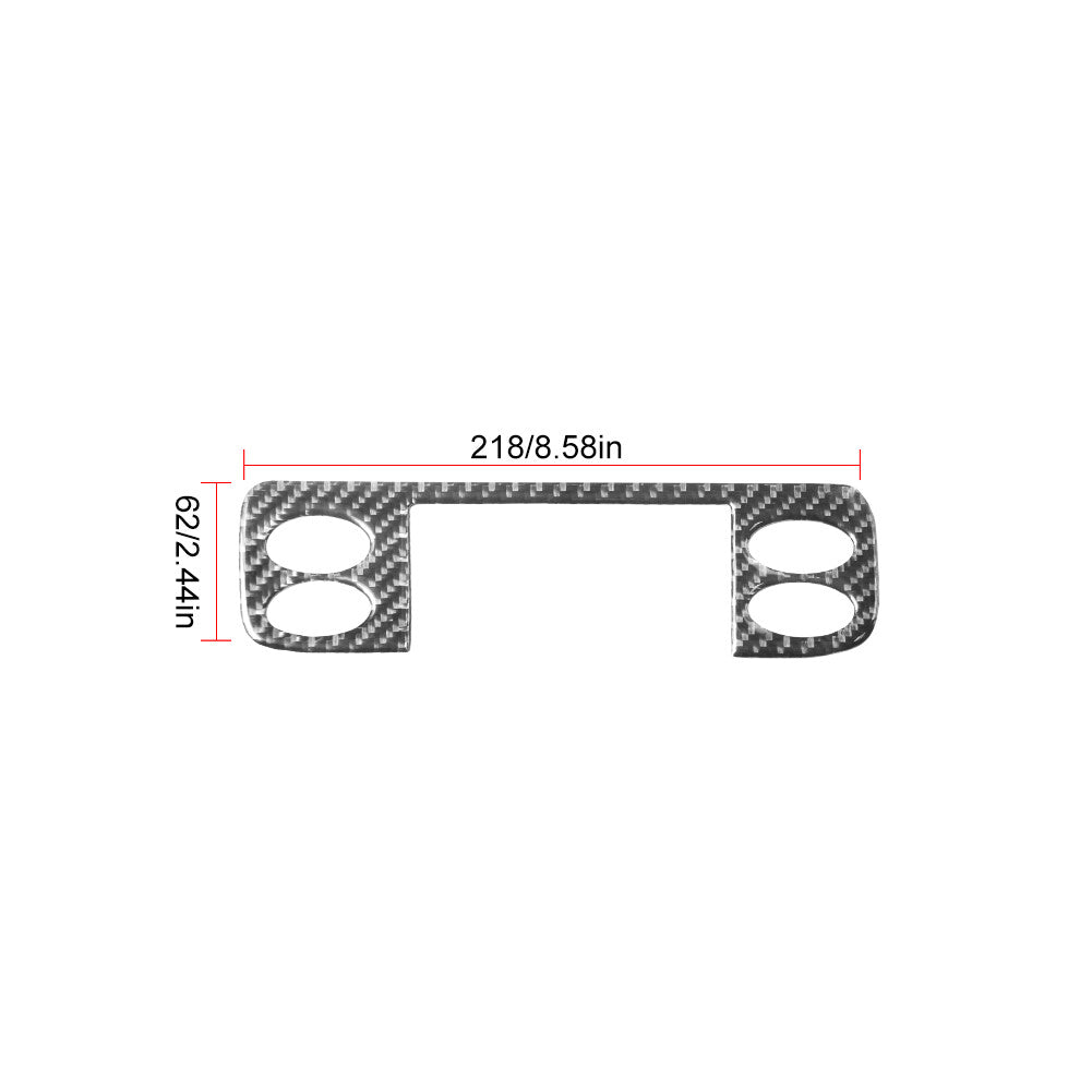 Carbon Fiber Electric Power Window Control Bezel for Porsche /996