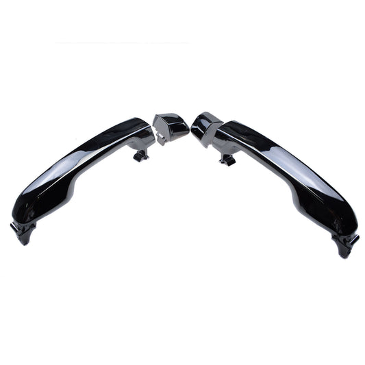 for Toyota 4Runner for Lexus GX460 Pair Chrome Exterior Door Handle Rear Left Right