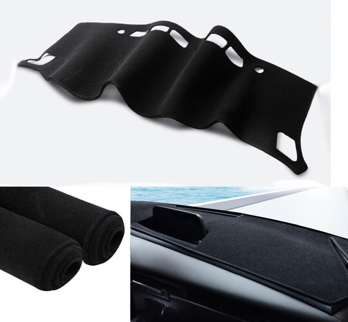 1X Inner Dashboard Dash Mat Non-slip DashMat Sun Shade for Subaru Outback 20-24