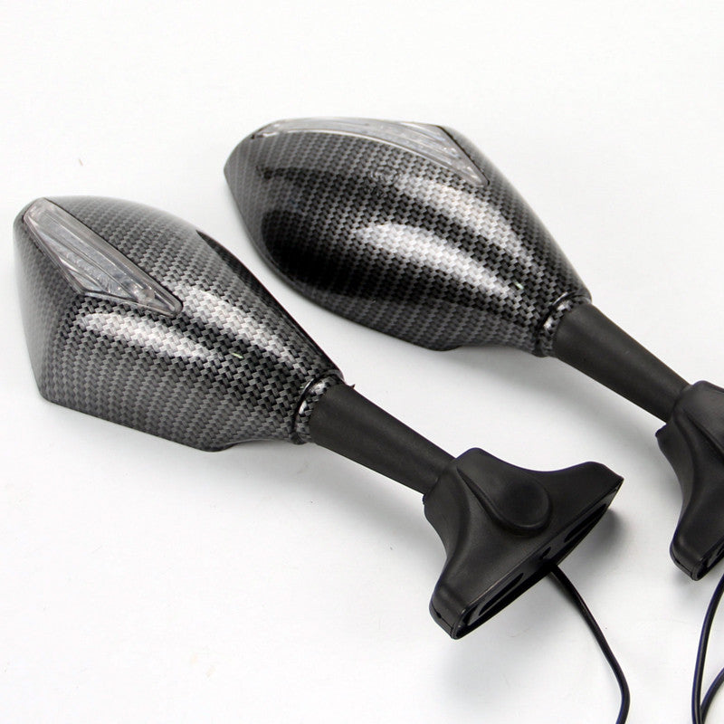 LED Turn Signal Intergrated Indicators Mirrors For Honde / for Kawasaki / for Suzuki / for Yamaha
