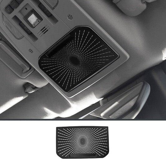 for Toyota Highlander 20-24 Black Steel Roof Reading Light Speaker Cover Trim 1X