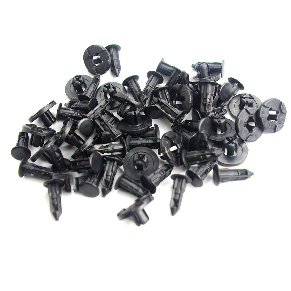 20Pcs Clips Push-Type Retainer Fasteners 8mm for 08-2015 Lancer Fender Liner