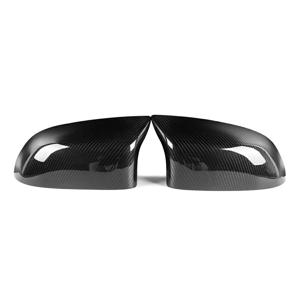 Real Carbon Fiber Add-On Side Mirror Cover Fit 2015-2018 for BMW All X5M & X6M